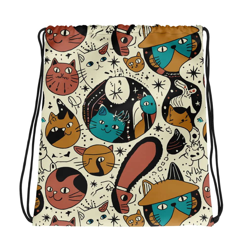 Alleyway Astrology on Drawstring Bag — Photo