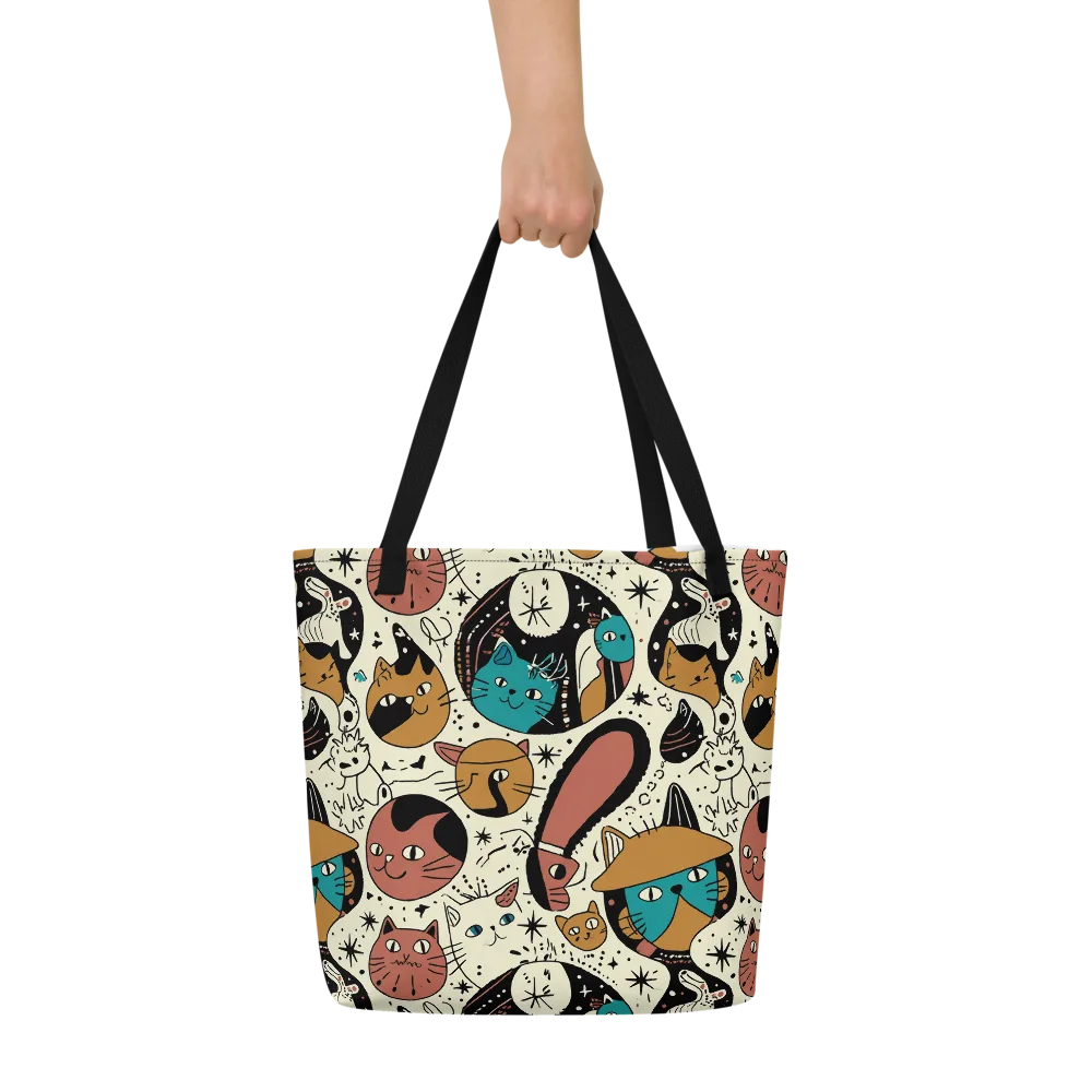 Alleyway Astrology on Large Tote Bag W/ Pocket — Front