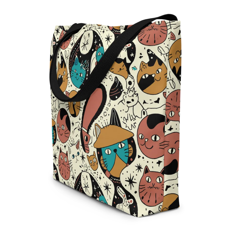 Alleyway Astrology on Large Tote Bag W/ Pocket — Front