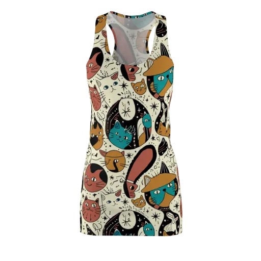 Alleyway Astrology on a Racerback Dress