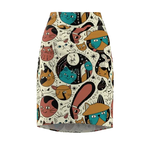 Alleyway Astrology on a Pencil Skirt