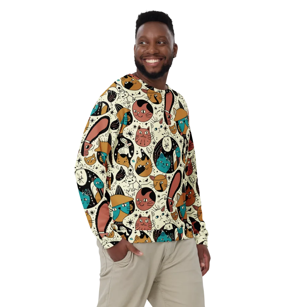 Alleyway Astrology on Sweatshirt — Front