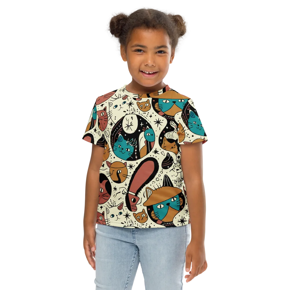 Alleyway Astrology on Kids Crew Neck T-Shirt — Front