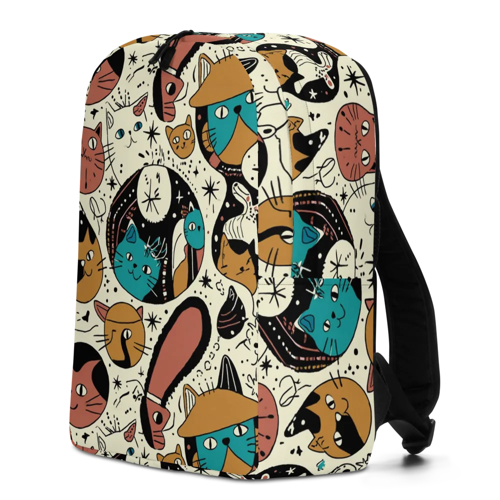 Alleyway Astrology on Minimalist Backpack — Left