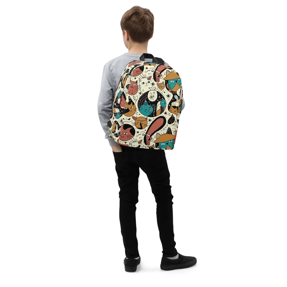 Alleyway Astrology on Minimalist Backpack — Right Front