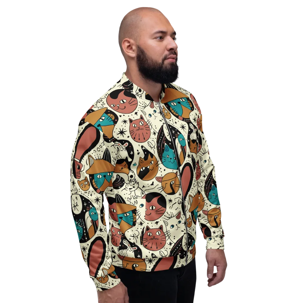 Alleyway Astrology on Bomber Jacket — Right