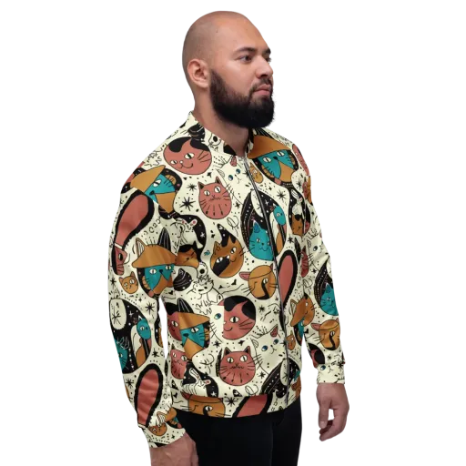 Alleyway Astrology on a Bomber Jacket