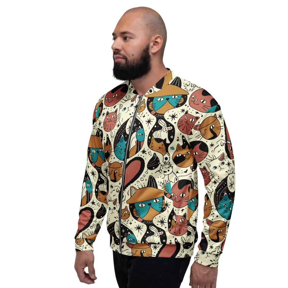 Alleyway Astrology on Bomber Jacket — Left