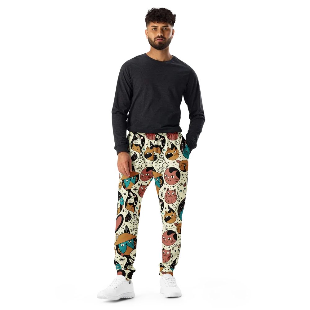 Alleyway Astrology on Men's Joggers — Front