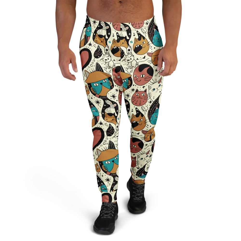 Alleyway Astrology on Men's Joggers — Front