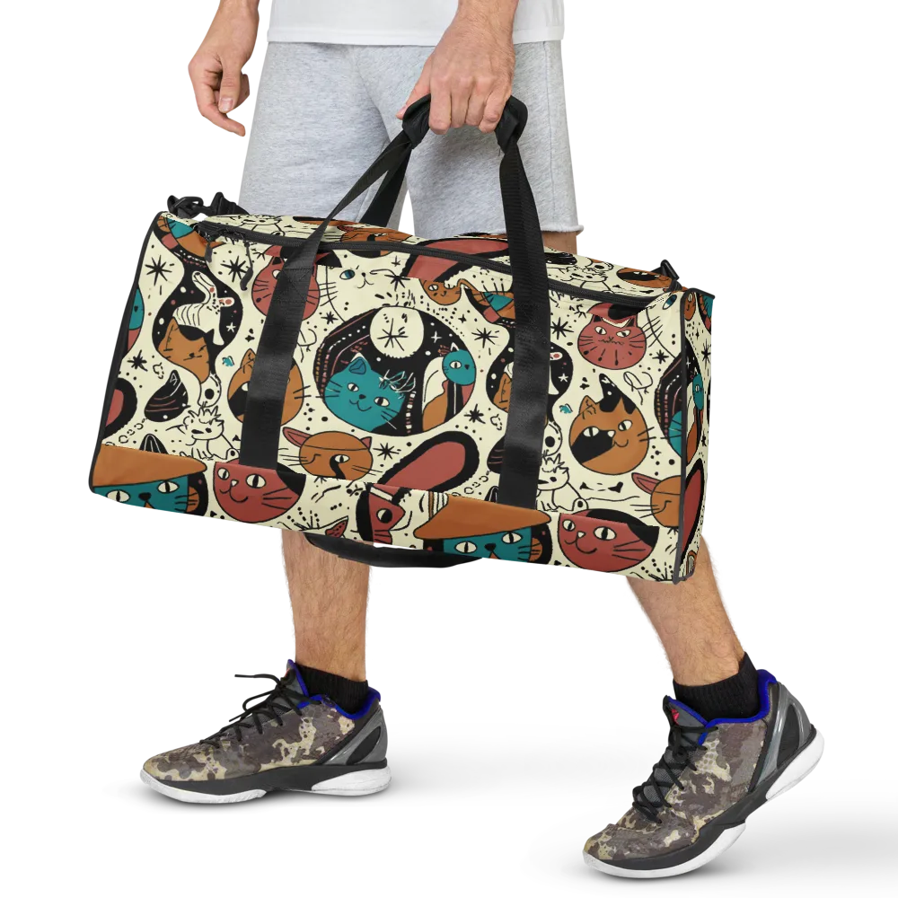 Alleyway Astrology on Duffle Bag — Front