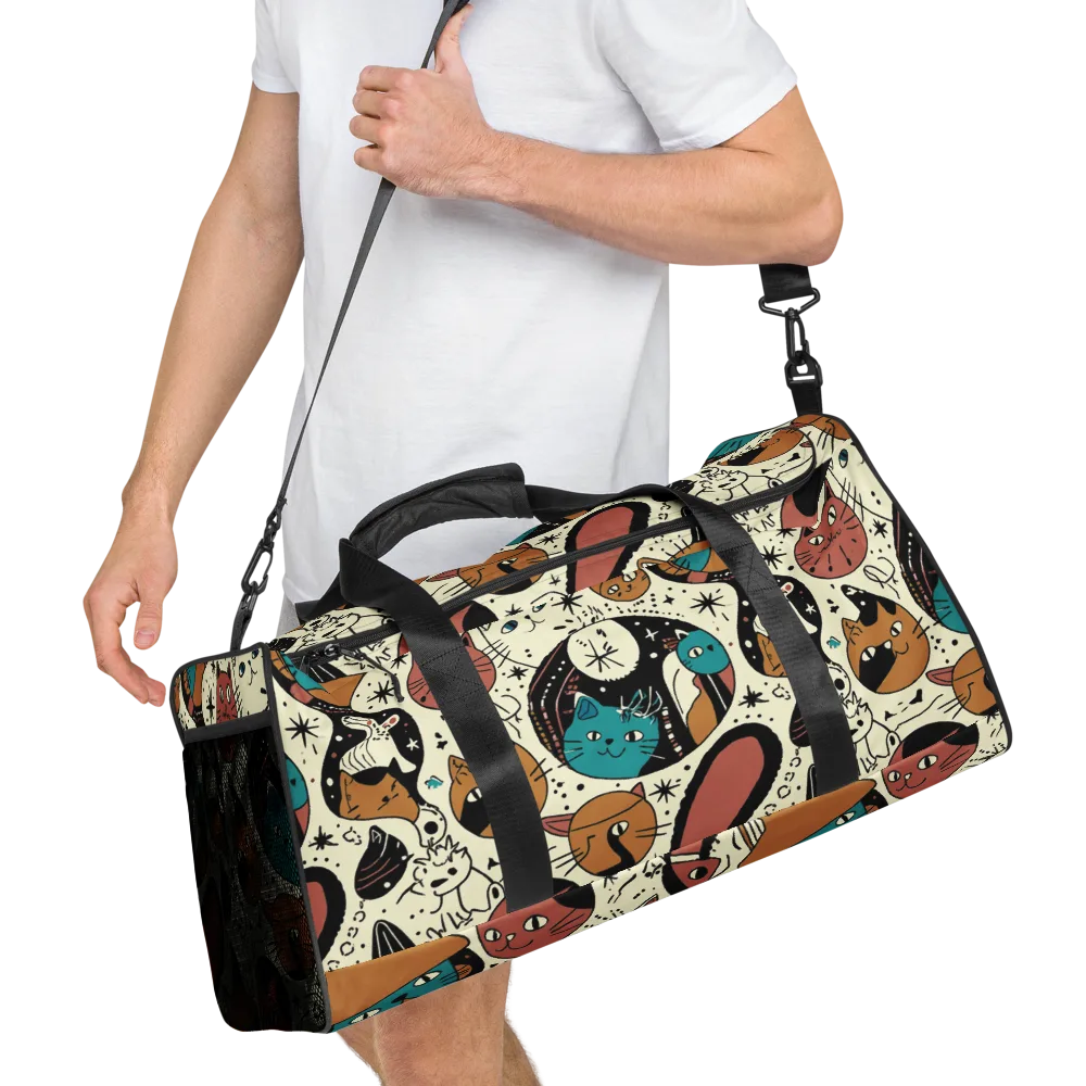 Alleyway Astrology on Duffle Bag — Right Front