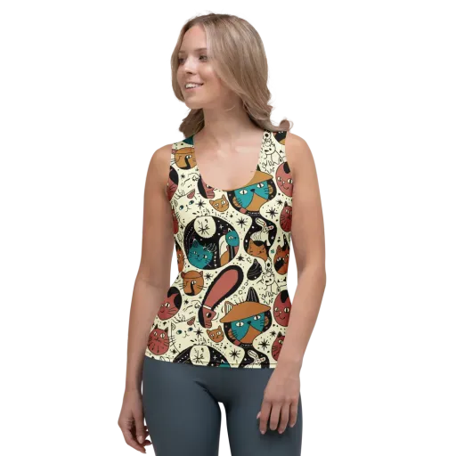 Alleyway Astrology on a Women's Tank Top