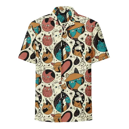 Alleyway Astrology on a Button Shirt