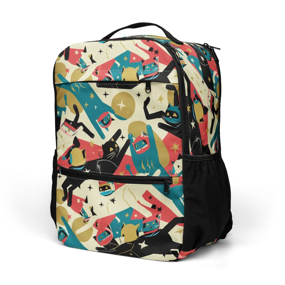 Astro Alley on Utility Backpack — Left Front