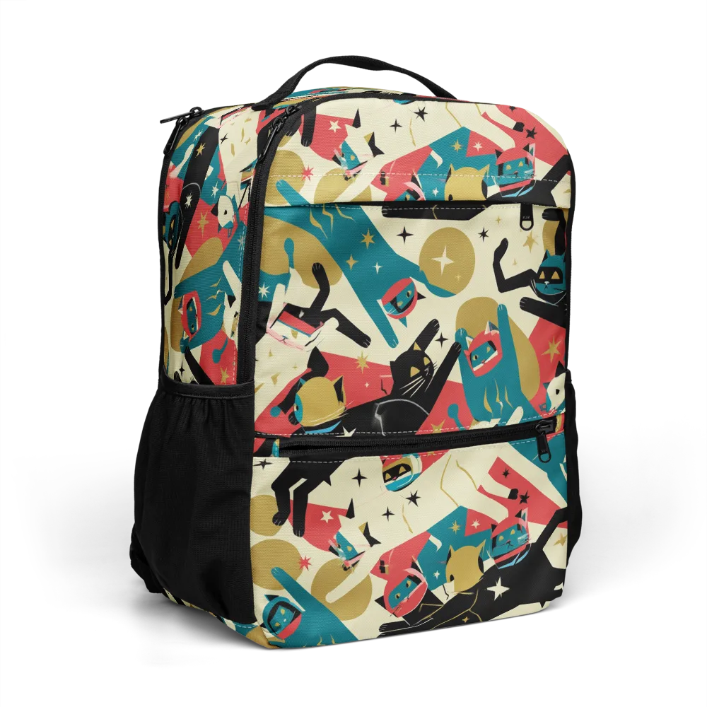 Astro Alley on Utility Backpack — Right Front