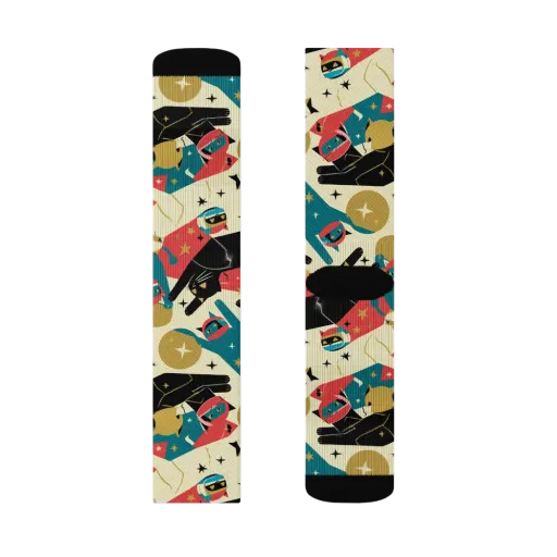 Astro Alley on a Socks