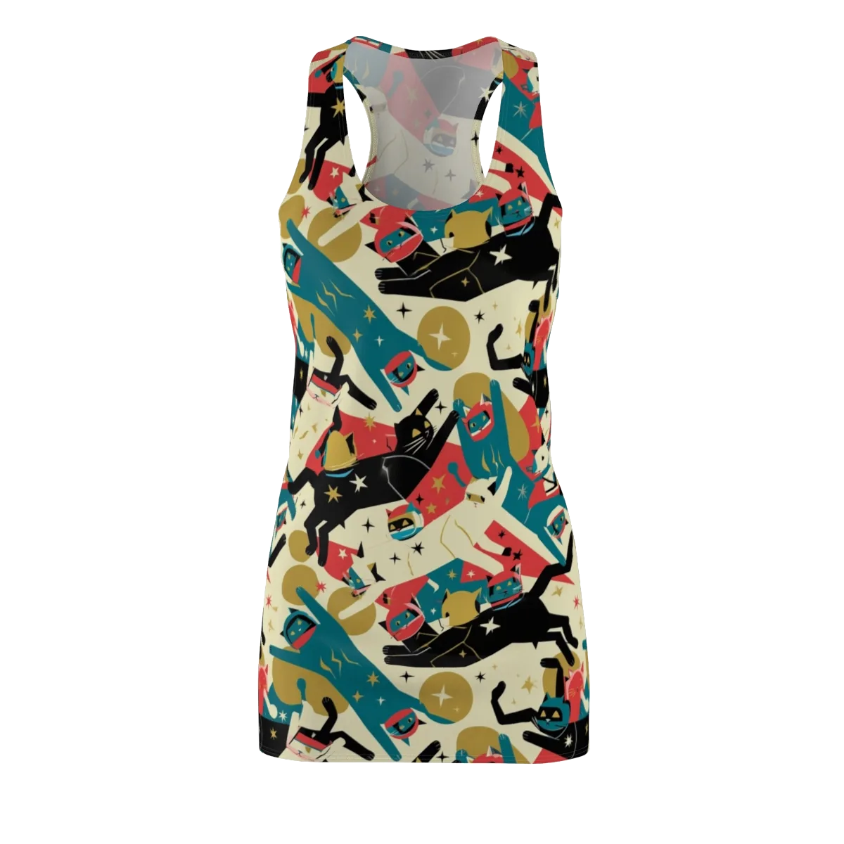 Astro Alley on Racerback Dress — Front