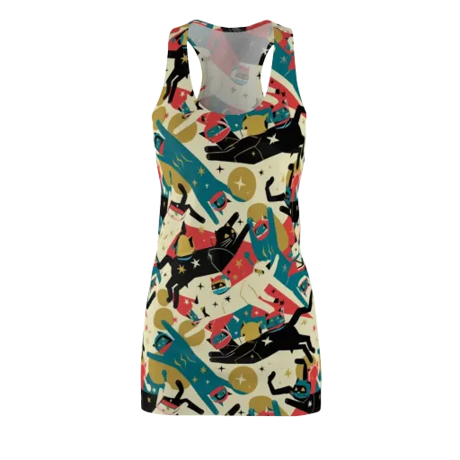 Astro Alley on a Racerback Dress