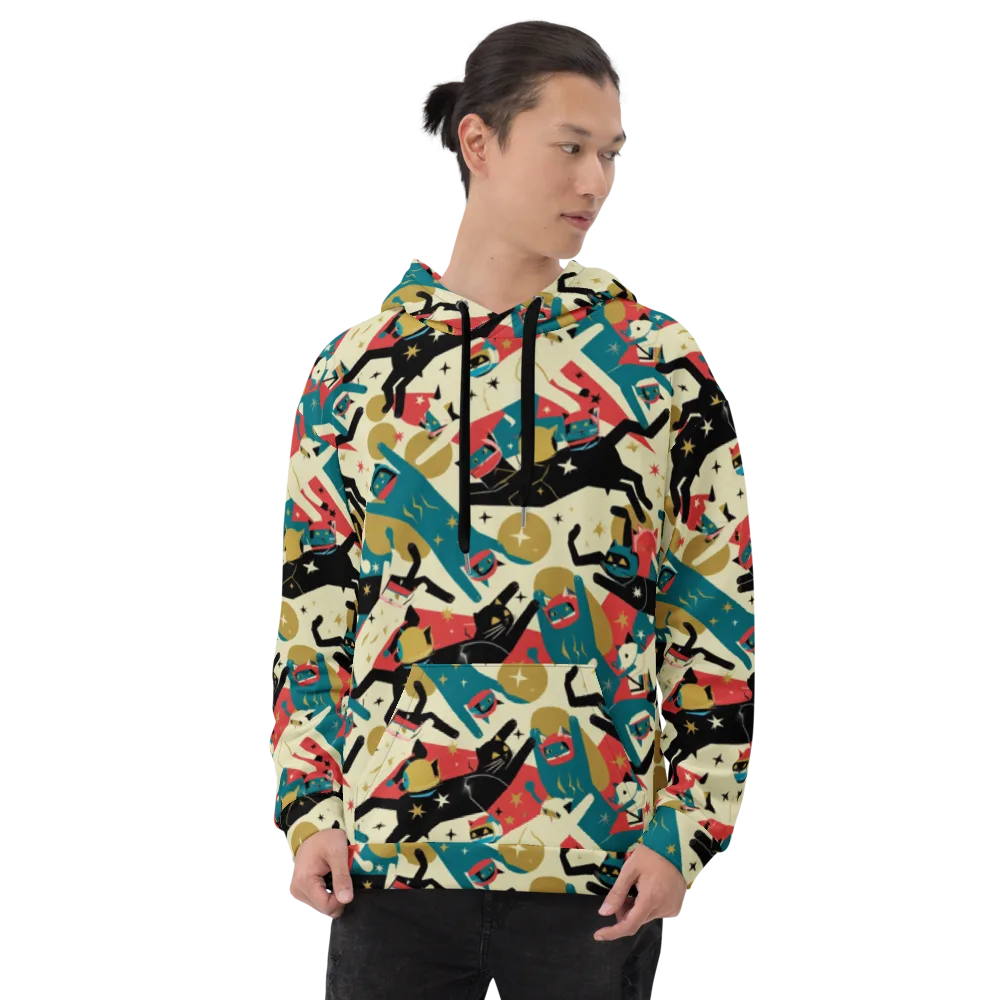 Astro Alley on Hoodie — Front