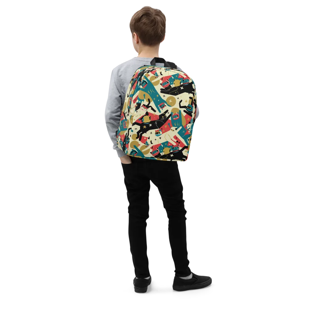 Astro Alley on Minimalist Backpack — Right Front