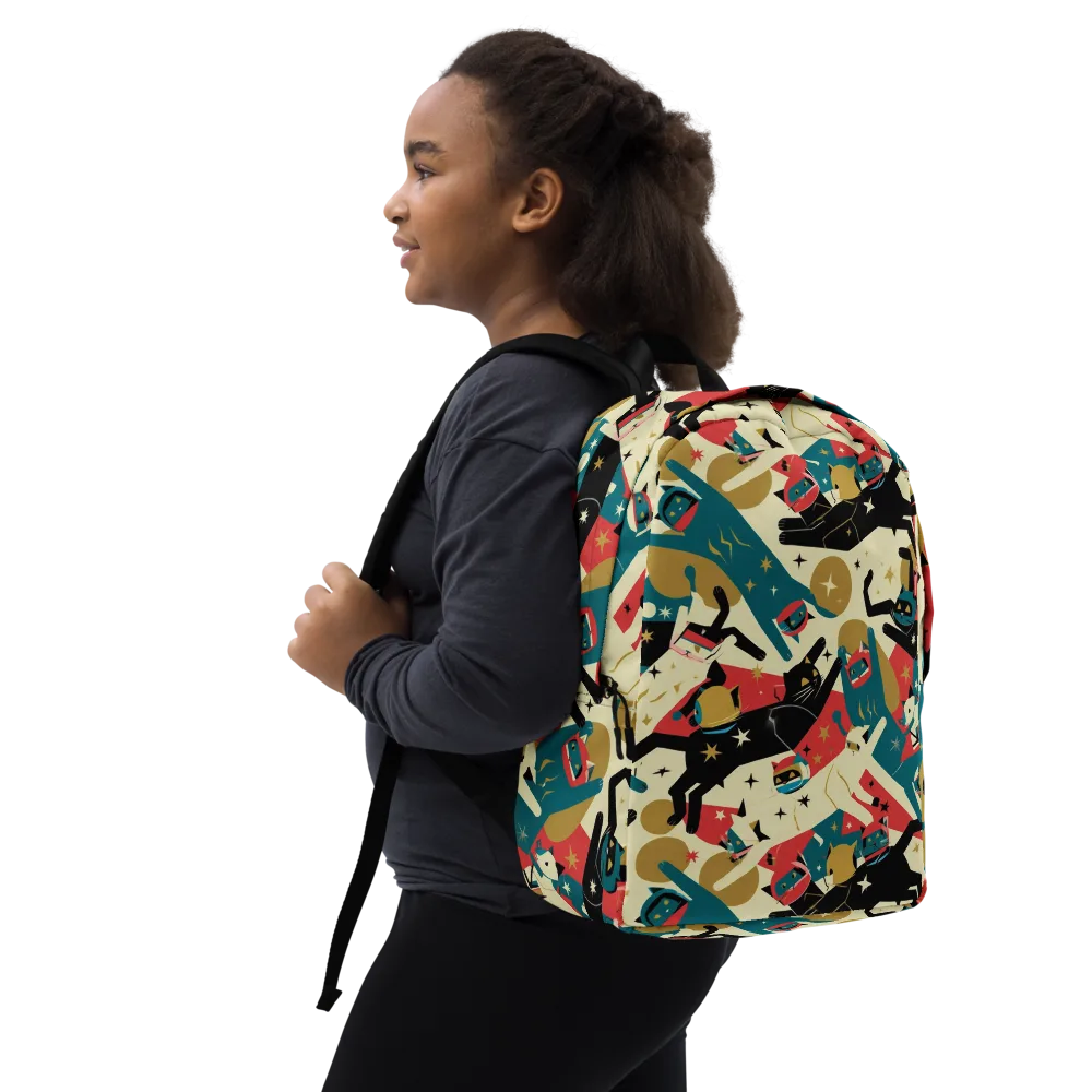 Astro Alley on Minimalist Backpack — Right Front