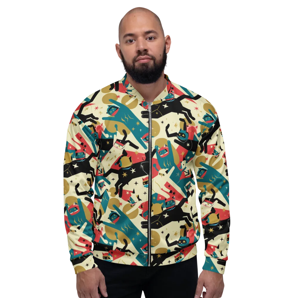 Astro Alley on Bomber Jacket — Front