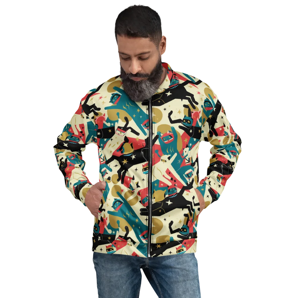 Astro Alley on Bomber Jacket — Front