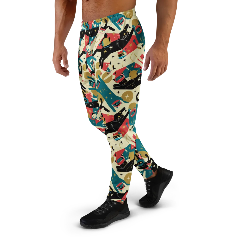 Astro Alley on Men's Joggers — Left