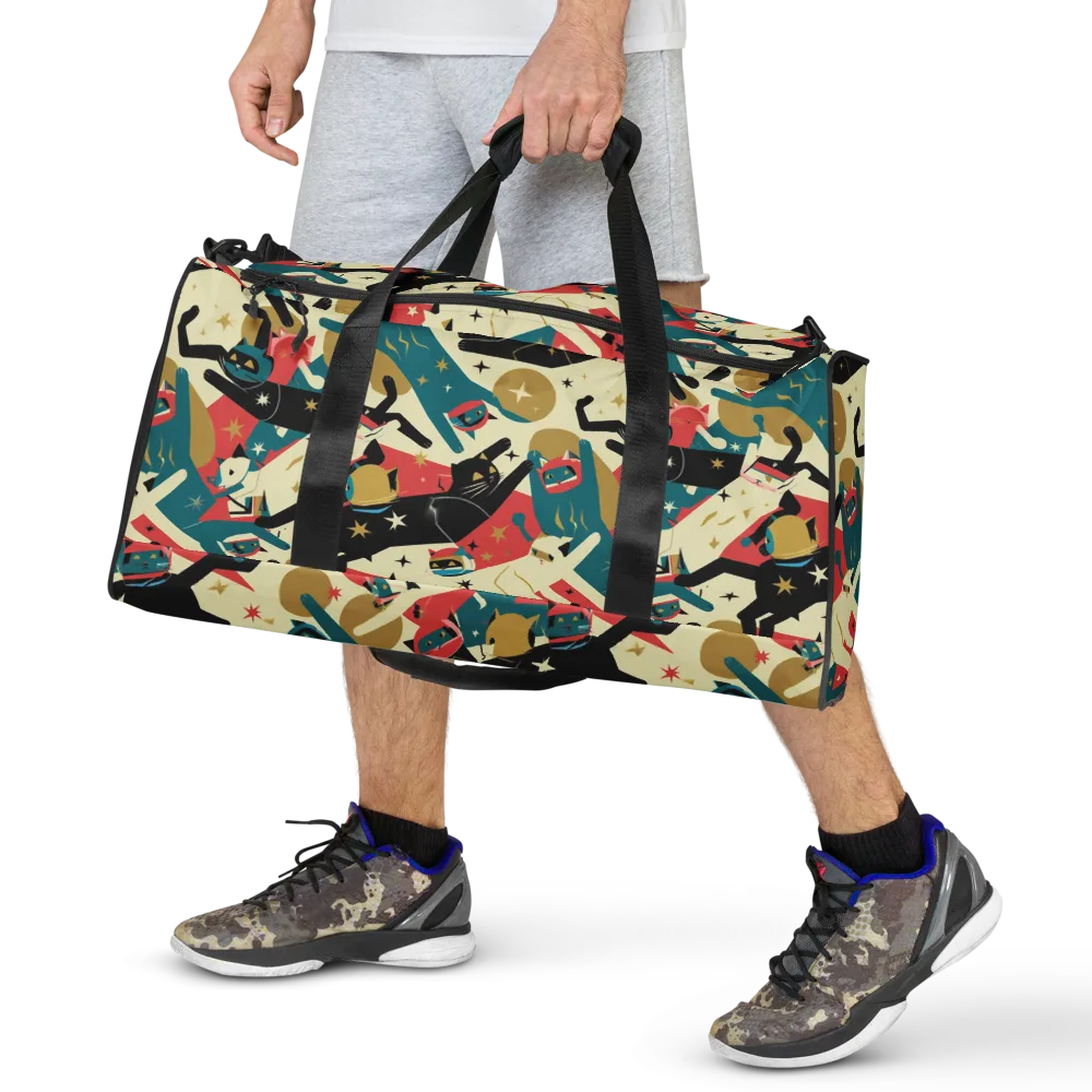 Astro Alley on Duffle Bag — Front