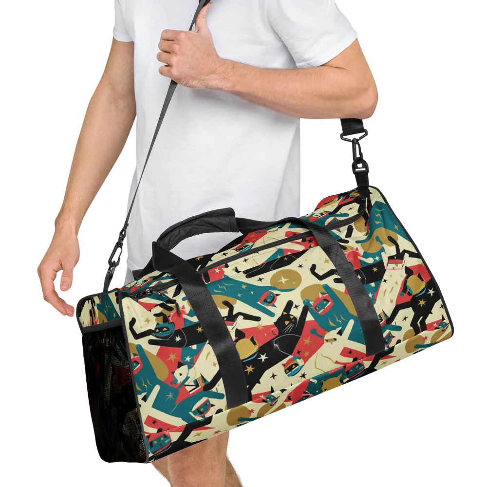 Astro Alley on Duffle Bag — Right Front