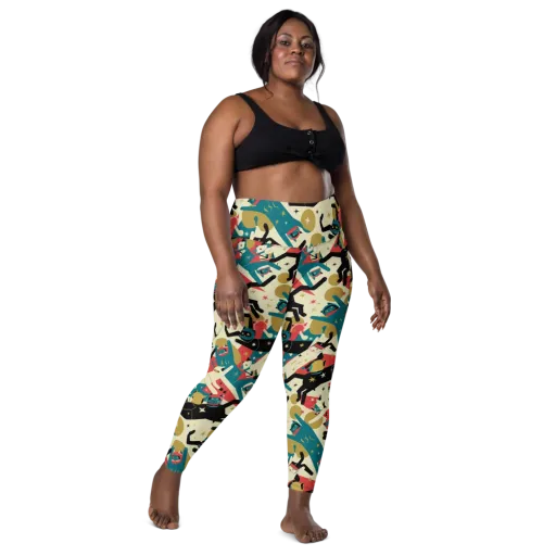 Astro Alley on a Leggings with Pockets