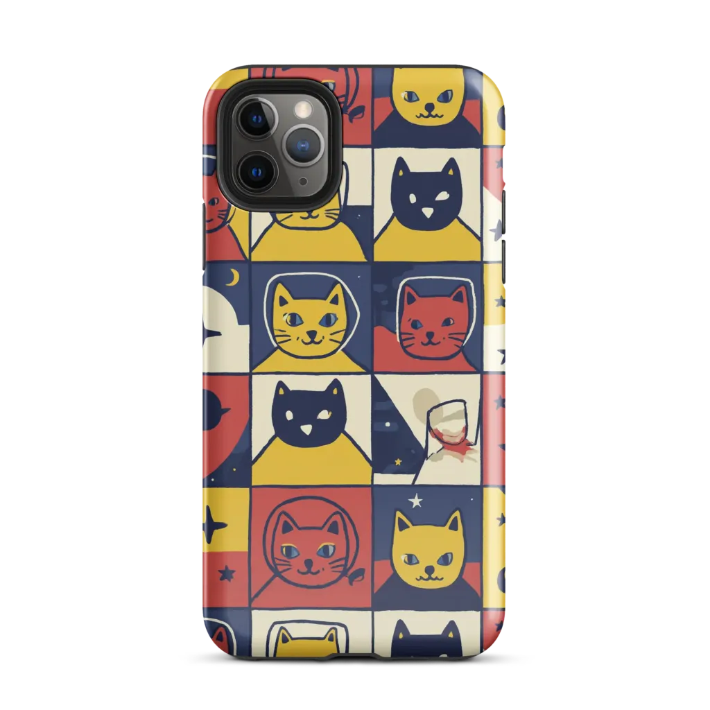 Astro Whiskers on Tough Case for iPhone® — Front