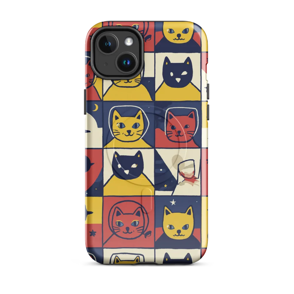 Astro Whiskers on MagSafe Tough Case for iPhone® — Front