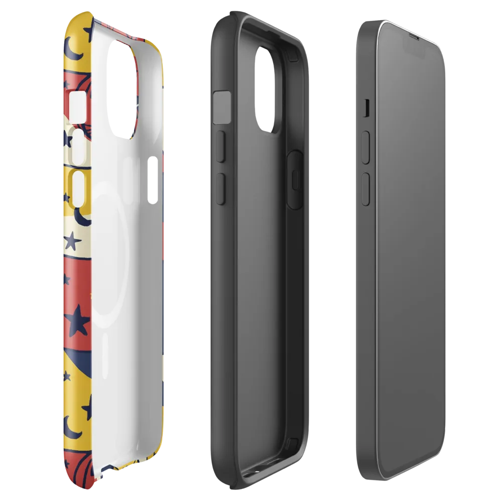 Astro Whiskers on MagSafe Tough Case for iPhone® — Front