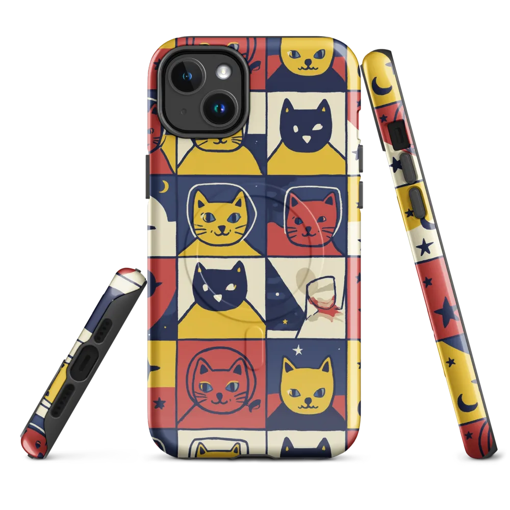 Astro Whiskers on MagSafe Tough Case for iPhone® — Front