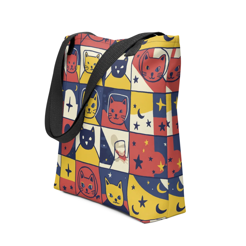 Astro Whiskers on Tote Bag — Front