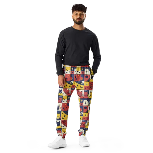 Astro Whiskers on a Men's Joggers