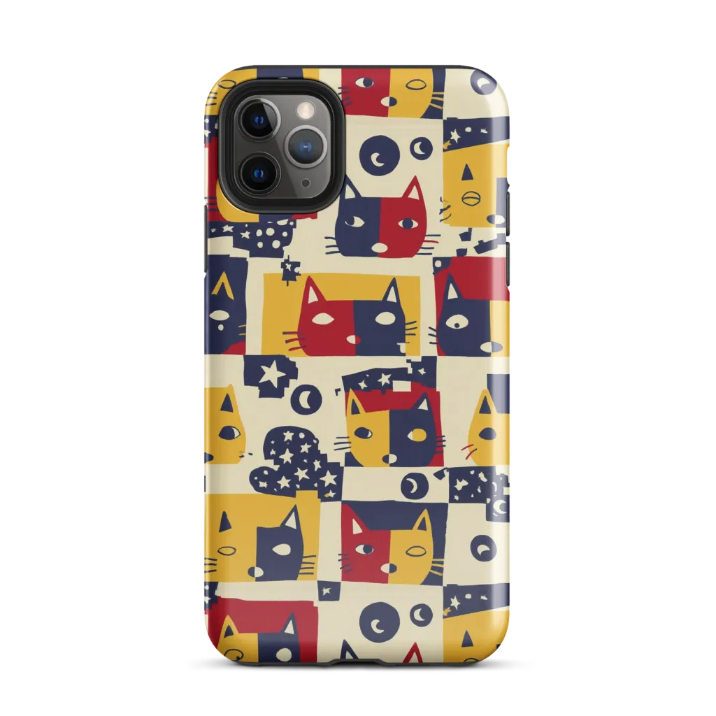 Cat’s Pajama Parade on Tough Case for iPhone® — Front