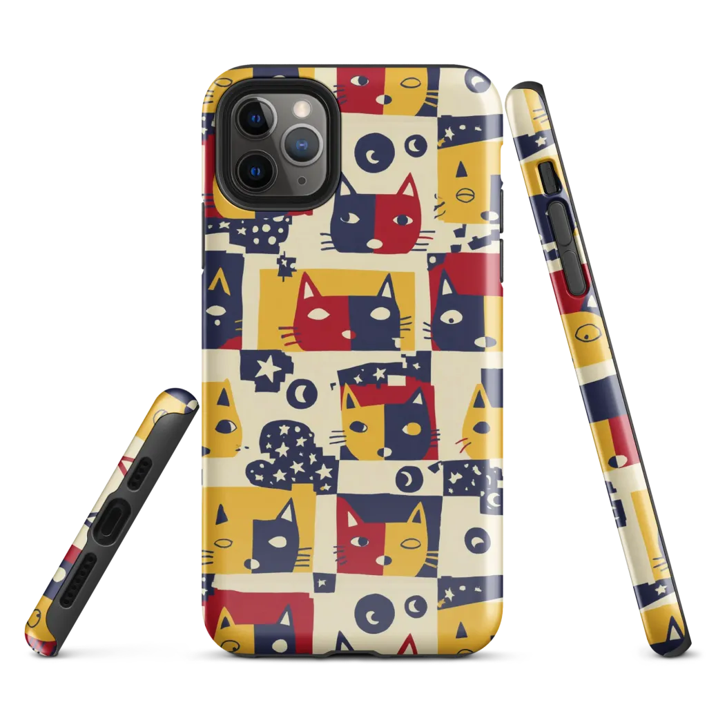Cat’s Pajama Parade on Tough Case for iPhone® — Front