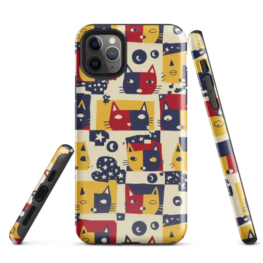 Cat’s Pajama Parade on a Tough Case for iPhone®