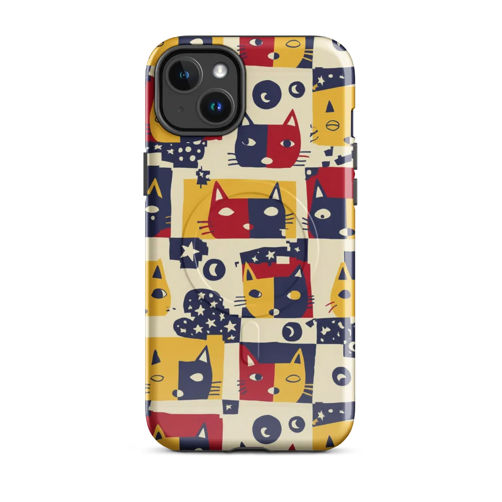 Cat’s Pajama Parade on MagSafe Tough Case for iPhone® — Front