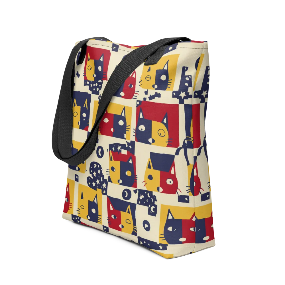 Cat’s Pajama Parade on Tote Bag — Front