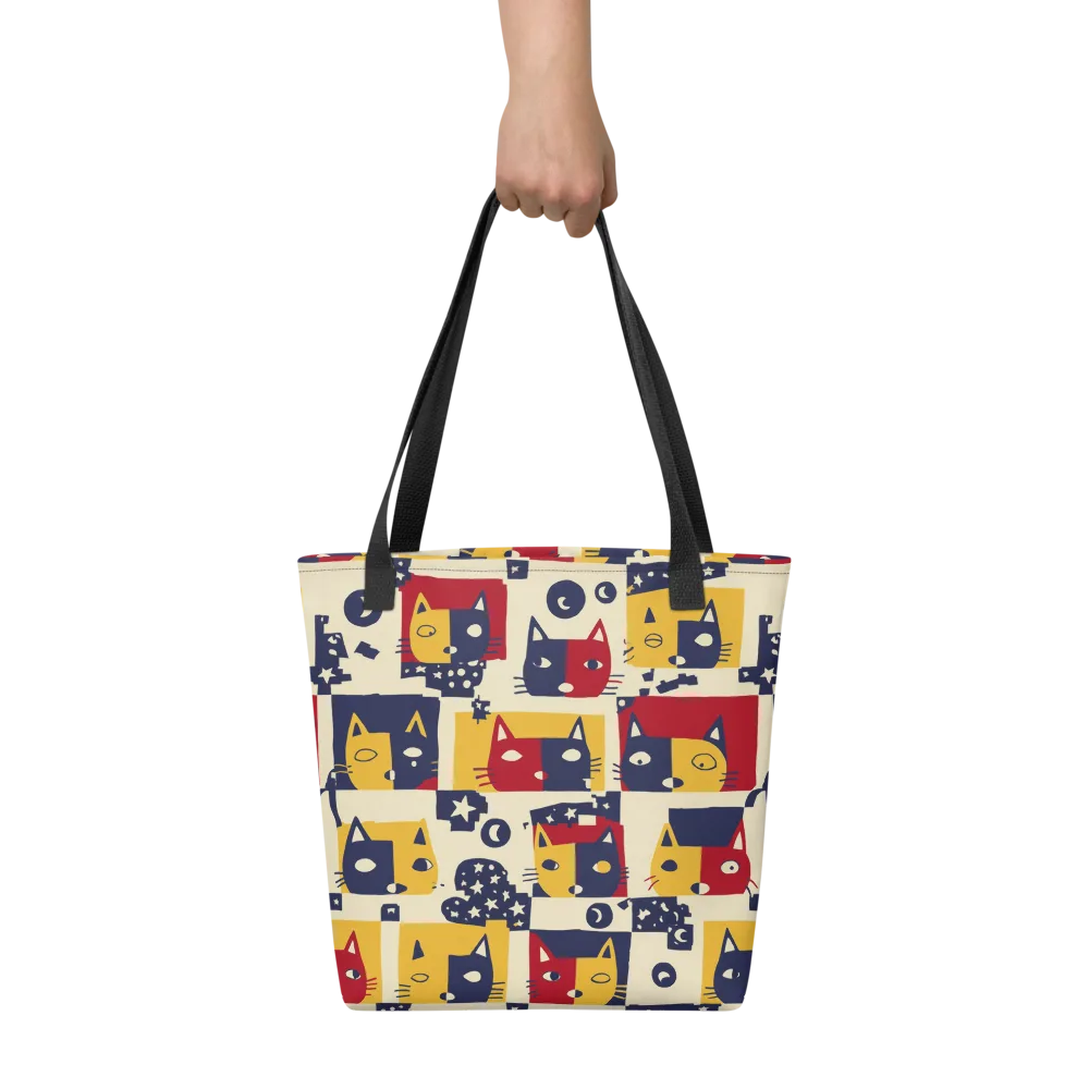 Cat’s Pajama Parade on Tote Bag — Front