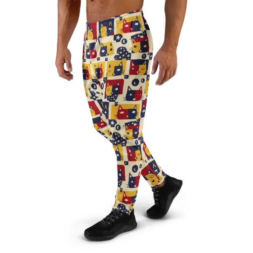 Cat’s Pajama Parade on a Men's Joggers