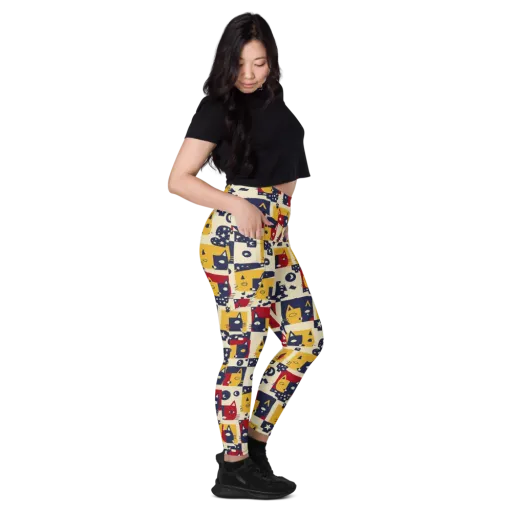 Cat’s Pajama Parade on a Leggings with Pockets