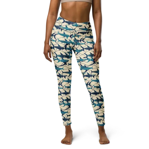 Tidal Squadron on a Yoga Leggings