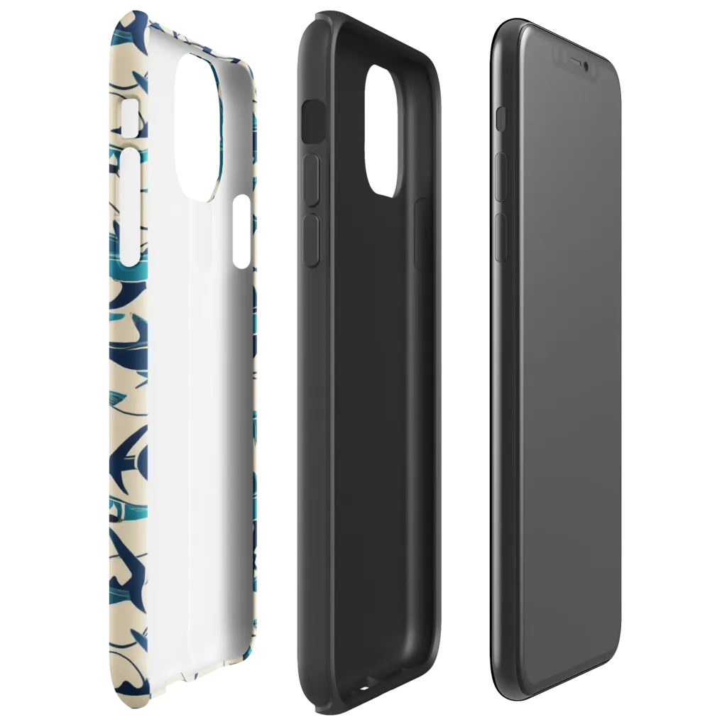 Tidal Squadron on Tough Case for iPhone® — Right