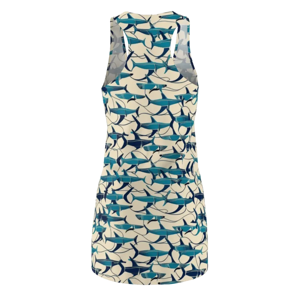 Tidal Squadron on Racerback Dress — Back