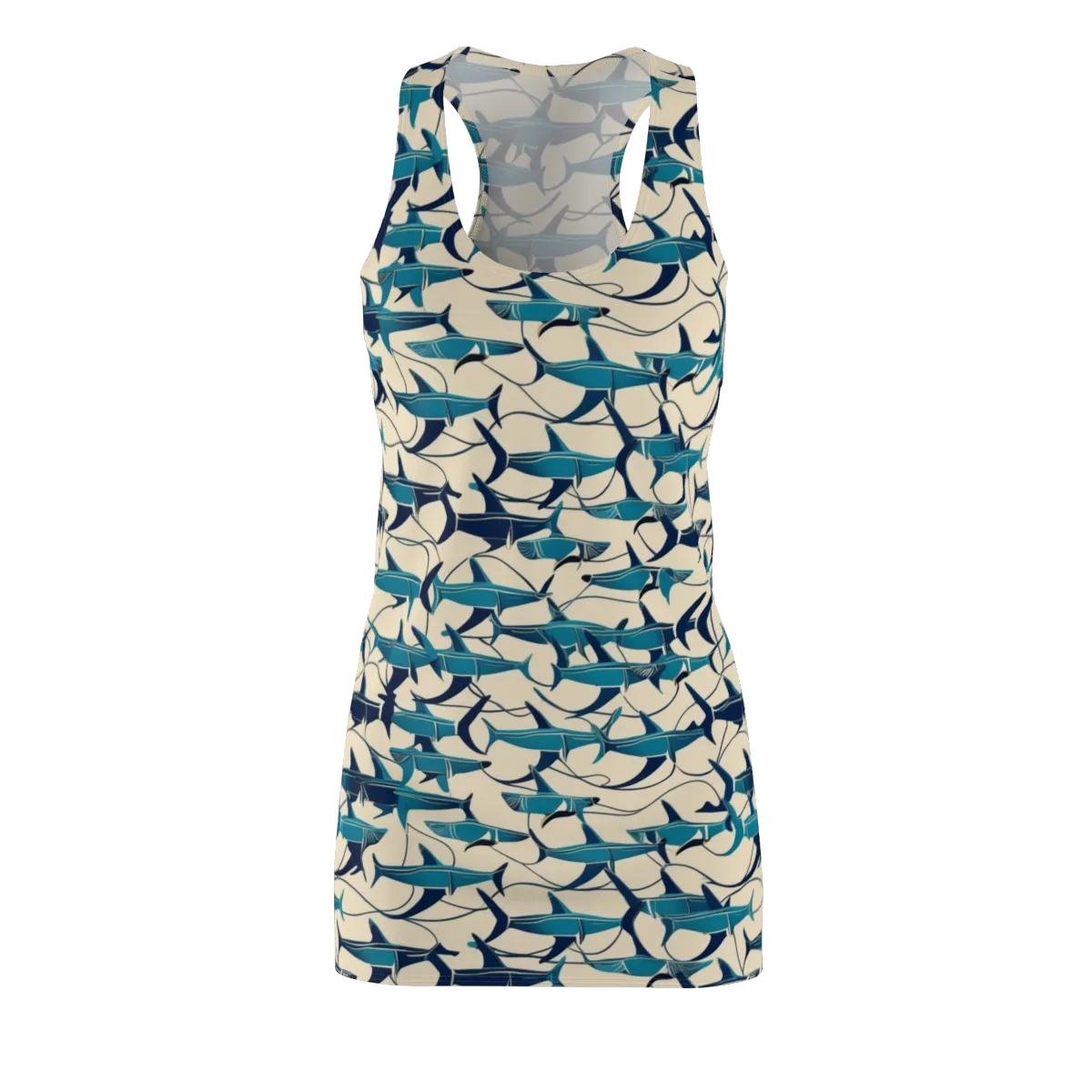 Tidal Squadron on Racerback Dress — Front